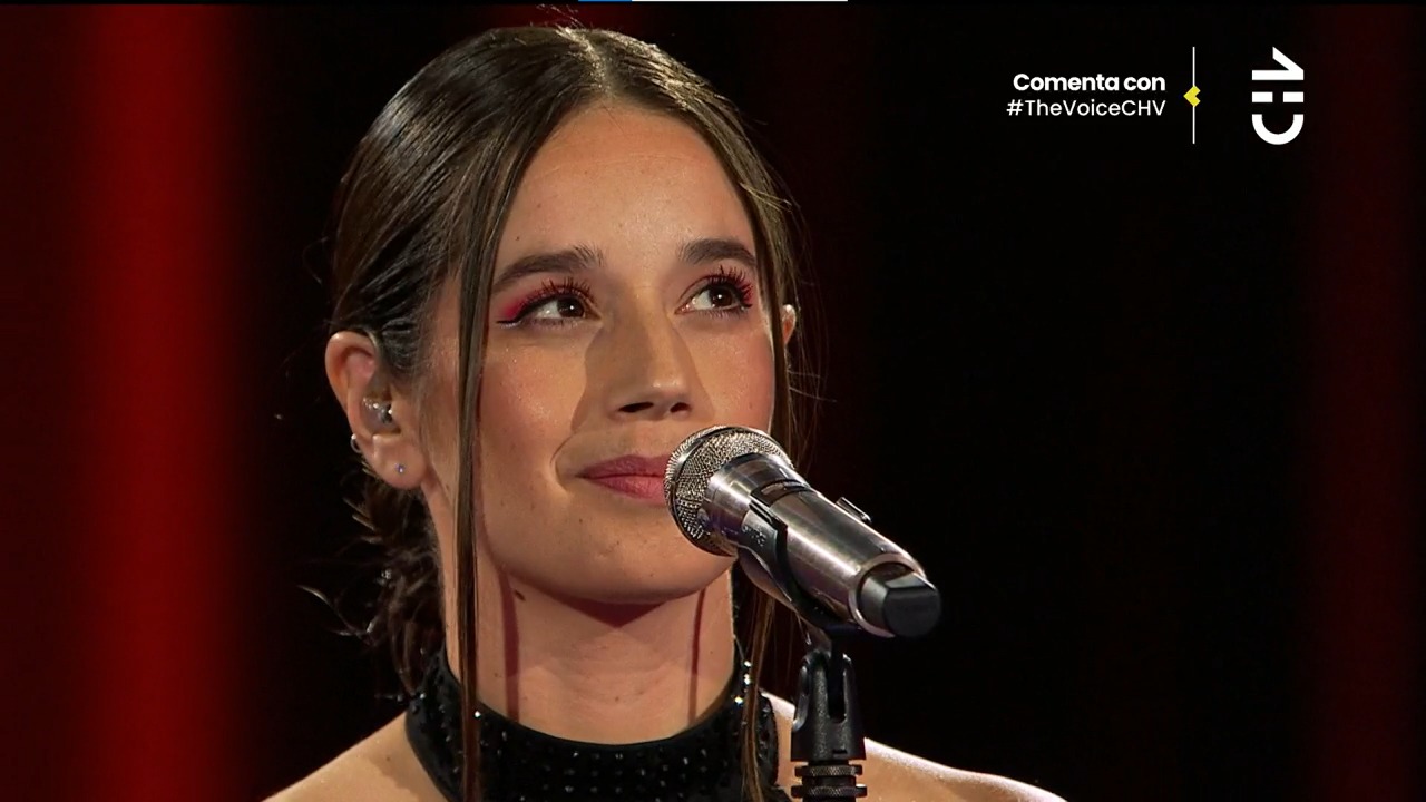 Tayra Hucke en su audición a ciegas en The Voice Chile