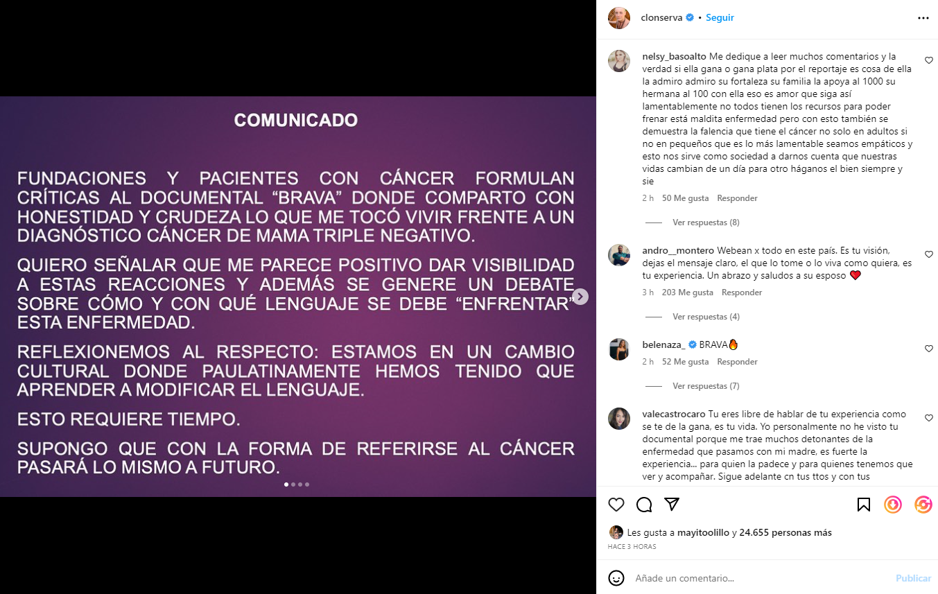 Instagram Claudia Conserva
