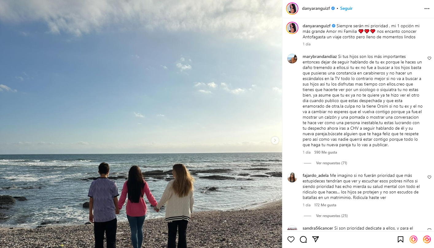 Instagram Daniela Aránguiz