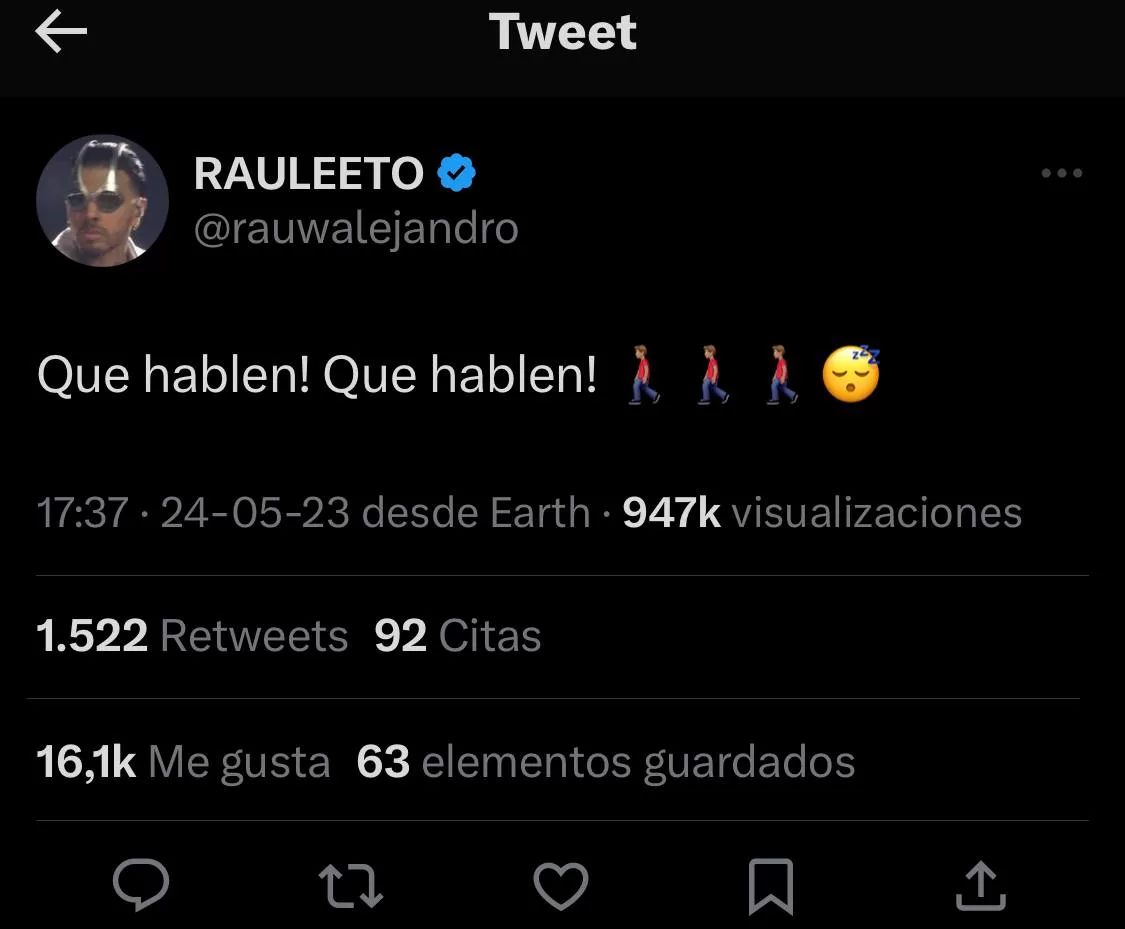 Rauw Alejandro Twitter