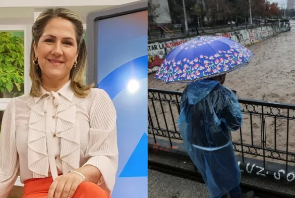 Lluvia En Santiago Sistema Frontal