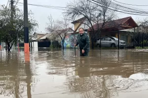 MAULE: Frente De Mal Tiempo Zona Sur 22 Agosto