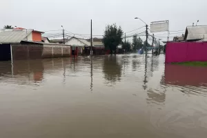 MAULE: Frente De Mal Tiempo Zona Sur 22 Agosto