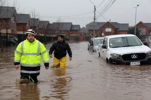 CURICO Frente De Mal Tiempo Zona Sur 22 Agosto