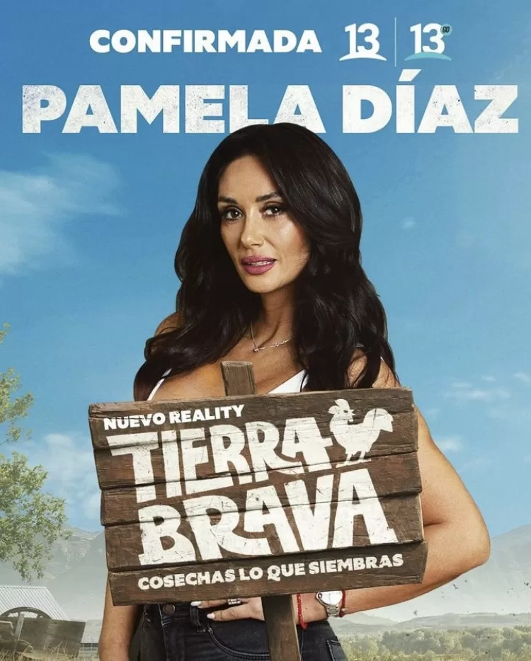 Pamela Díaz confirmada para Tierra Brava