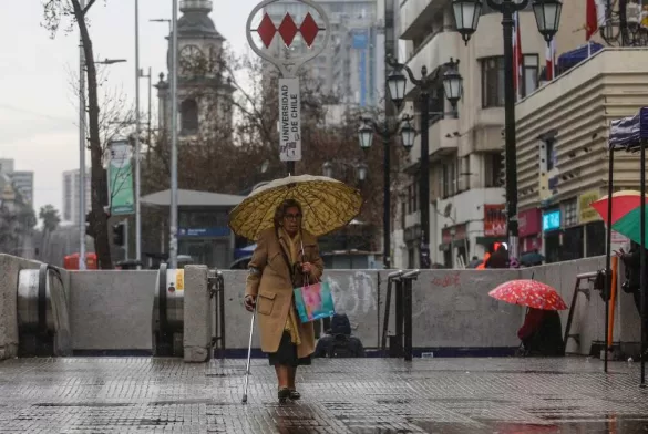 Lluvia En Santiago (2)