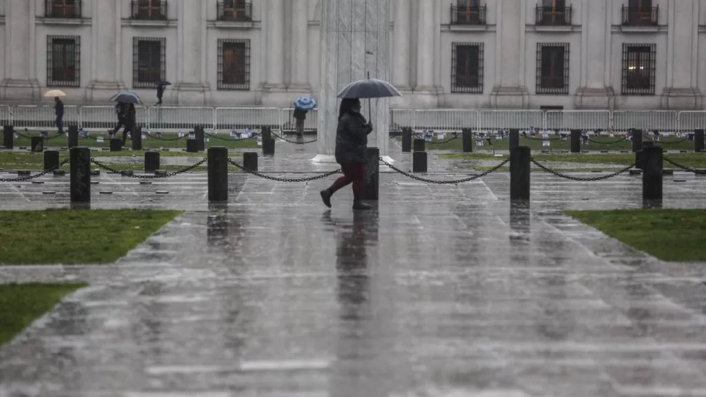 Lluvia En Santiago