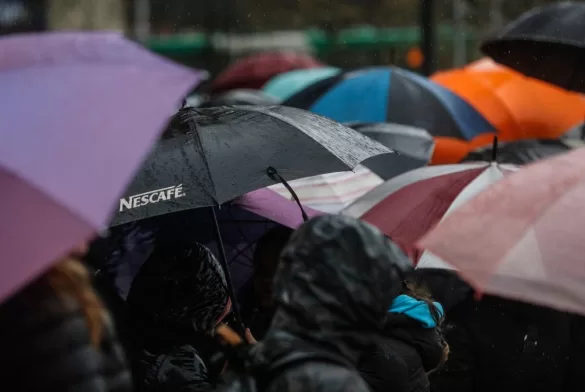 Lluvia En Santiago