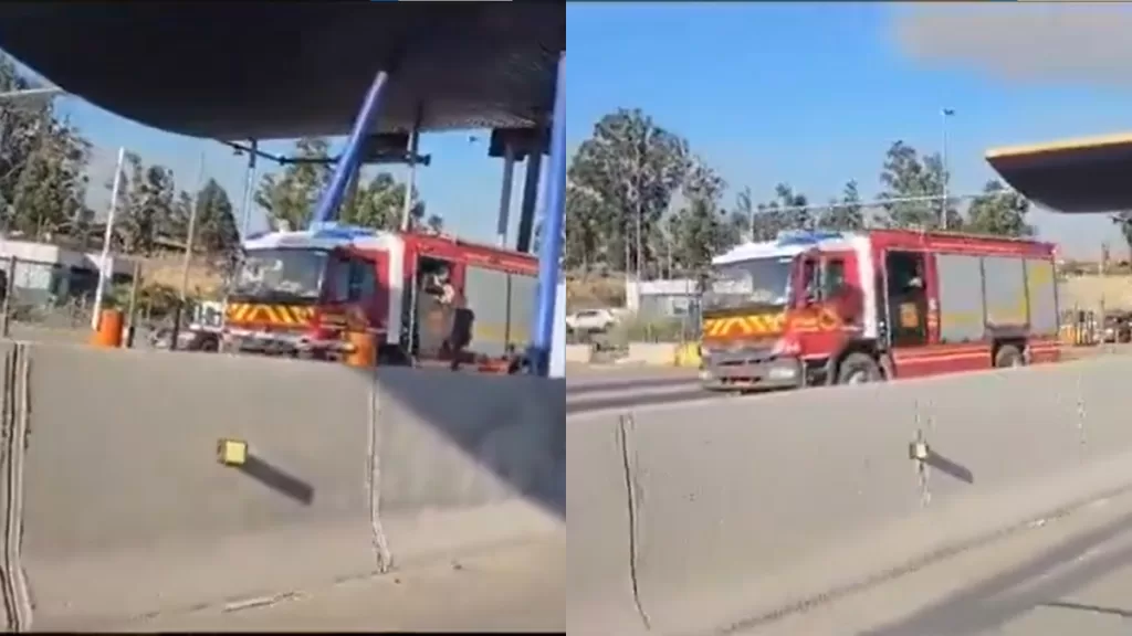 Bomberos Rompen Peaje