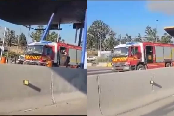 Bomberos Rompen Peaje