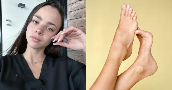 Influencer que vende fotos de sus pies en OnlyFans sorprendió al