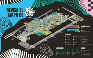 Mapa Lolla