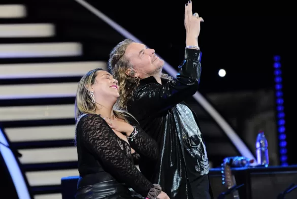 Fher Olvera Y Heidi Fanatica Maná Festival De Viña 2024