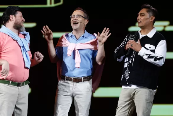 Festival De Viña 2024 Sergio Freire Rodrigo Salinas Y Juan Pablo Flores