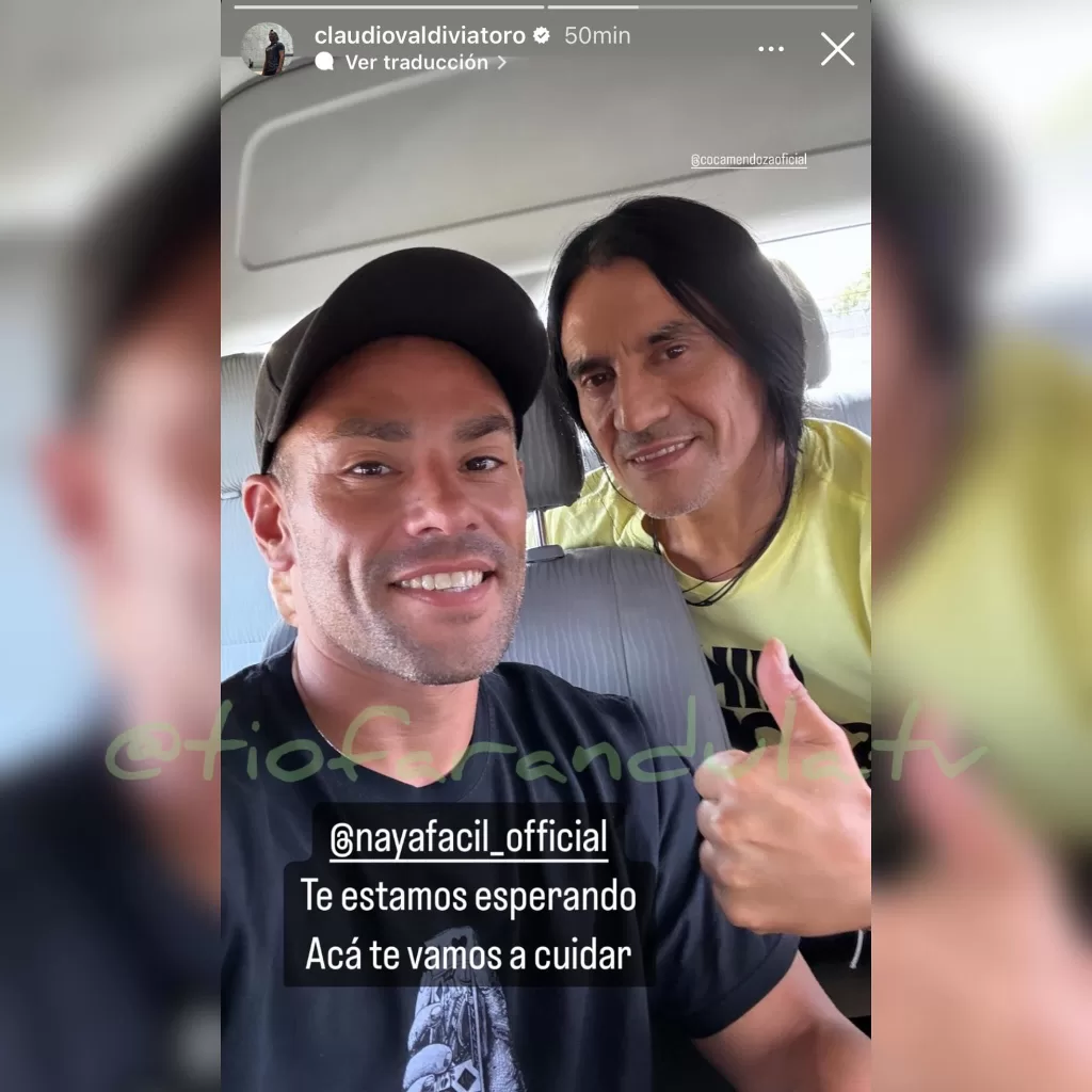 Historia De Claudio Valdivia En Instagram_Rescatada Por Tio Farandula