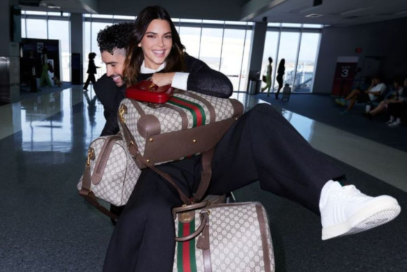 Kendall Jenner Y Bad Bunny Gucci