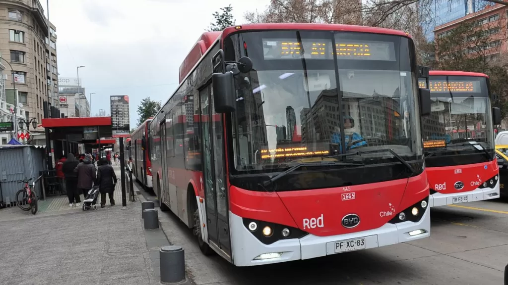 Transporte Público En Santiago