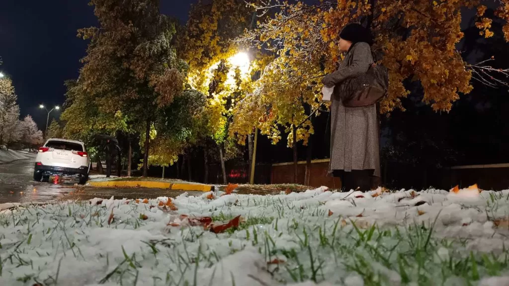 Nieve En La Región Metropolitana