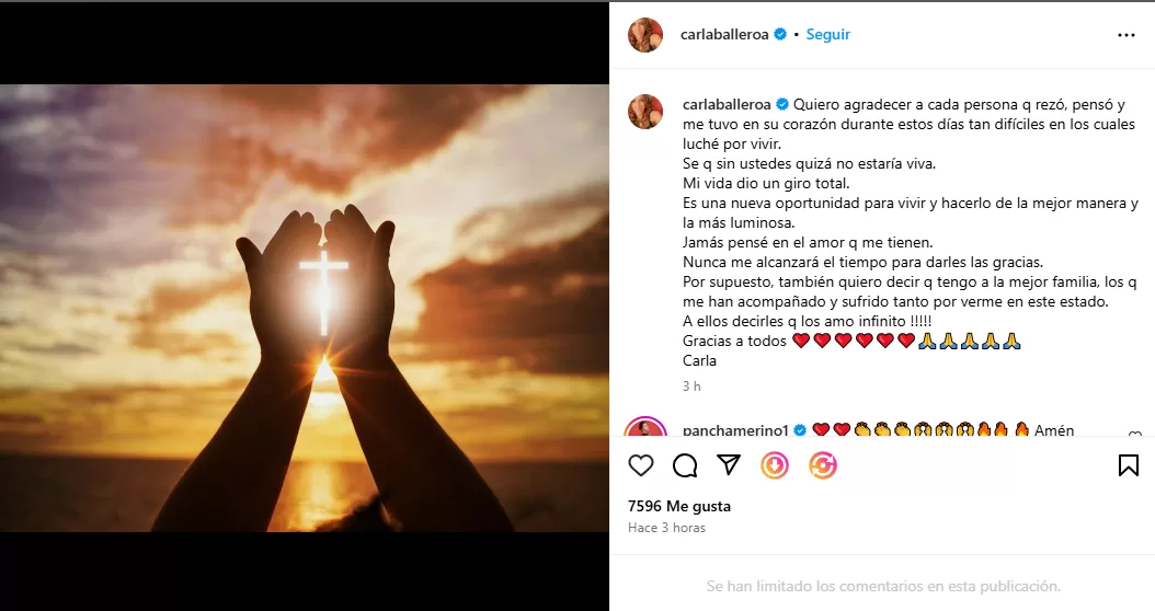 Instagram@carlaballeroa