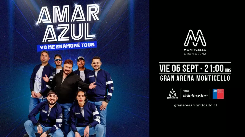 Amar Azul En Gran Arena Monticello