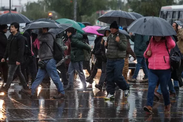 Lluvia En La Región Metropolitana (2)