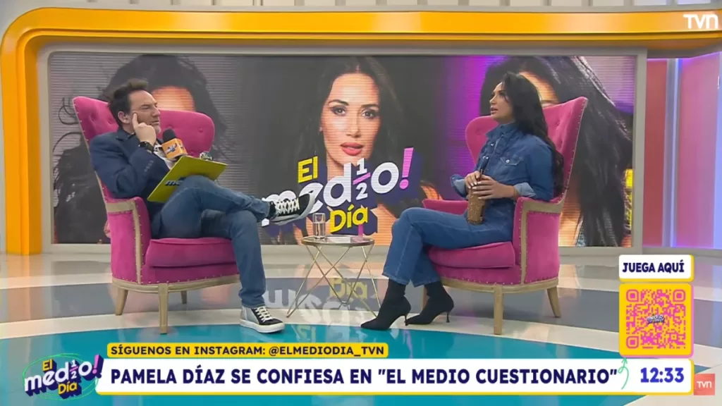 Pame Díaz En El Medio Día