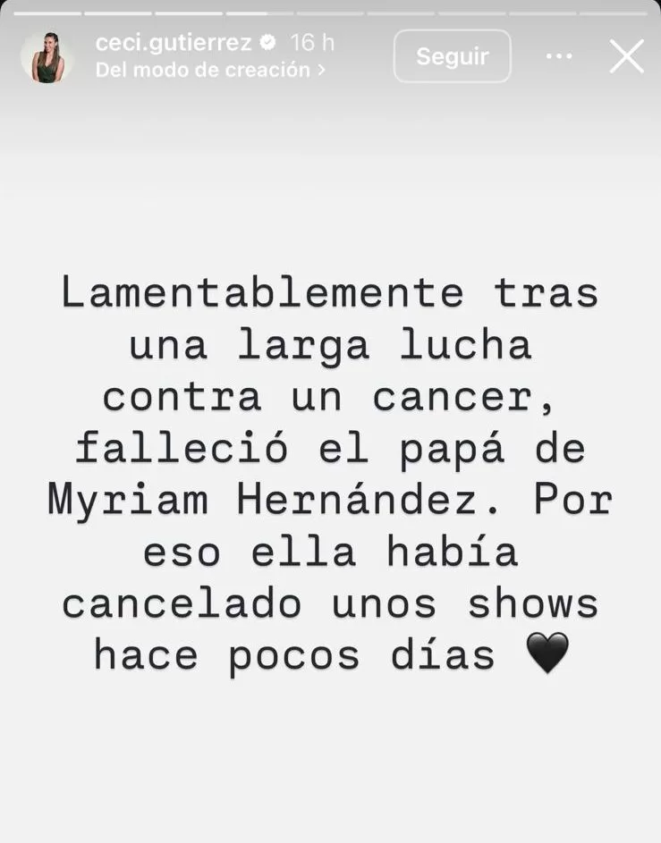 Instagram Cecilia Gutiérrez