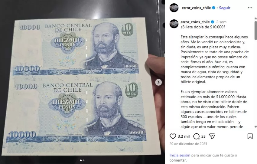Billete 10 Mil