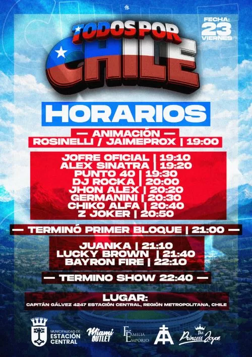 TODOS POR CHILE HORARIOS VERSION VF