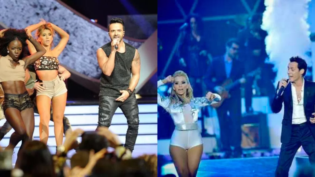 Barby Moscoso Bailando Para Luis Fonsi Y Marc Anthony