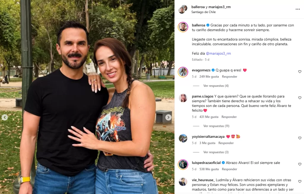 Álvaro Ballero y María José Reyes