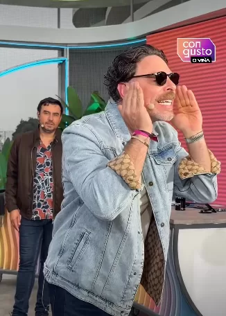 Neme durante el matinal "Con Gusto"