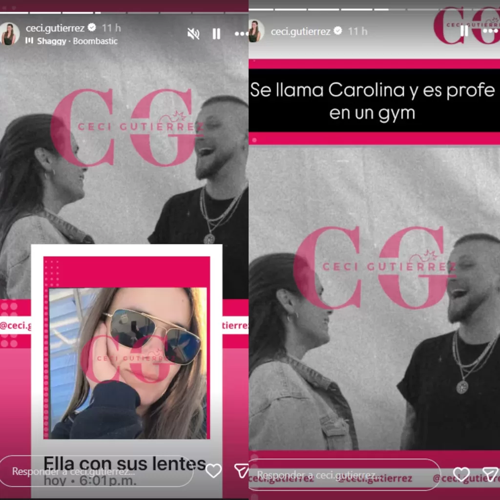 Cecilia Gutiérrez En Historias De Instagram