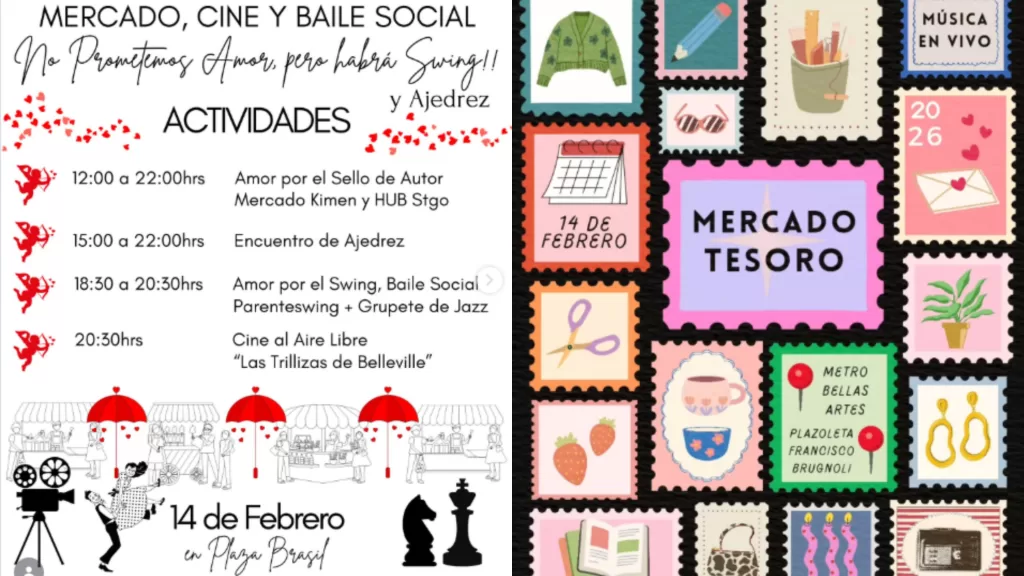 Instagram @stgoturismo Y @mercado.tesoro