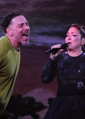 José Antonio Neme Durante El Show De Gloria Estefan