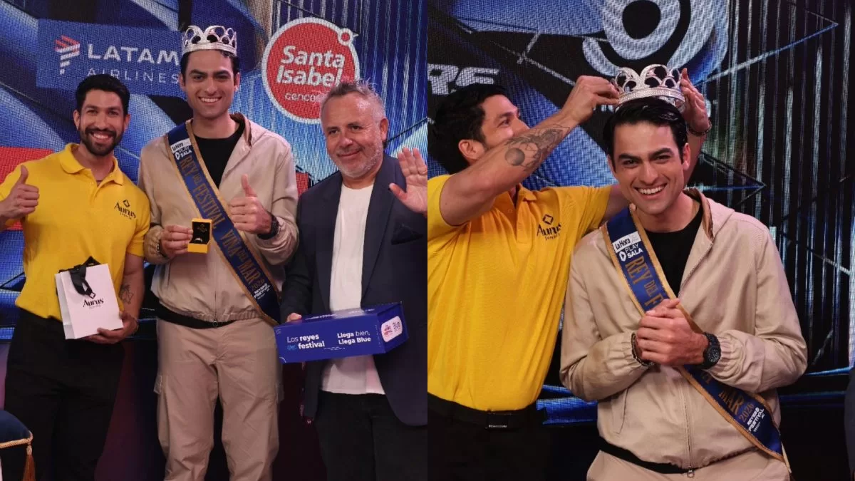 Matteo Bocelli Recibiendo Su Coronación A Rey De Viña 2026