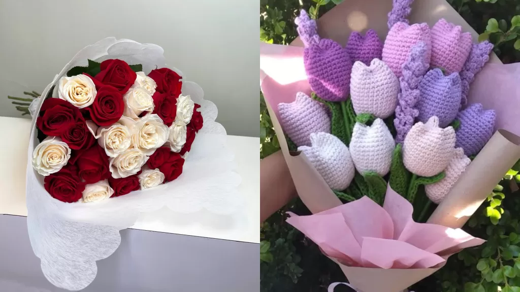 Ramo De Rosas Y Rosas Eternas