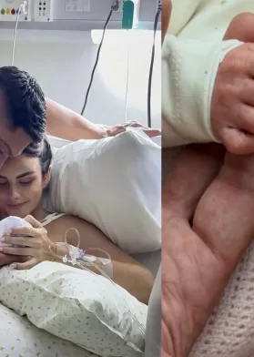 Sammis Reyes Y Emilia Dides Junto A Su Hija