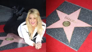 Shakira Paseo De La Fama Hollywood