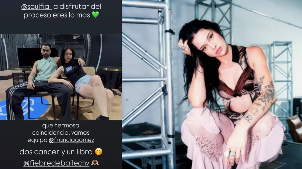 Soulfia Junto A Su Bailarin Para Fiebre De Baile 2