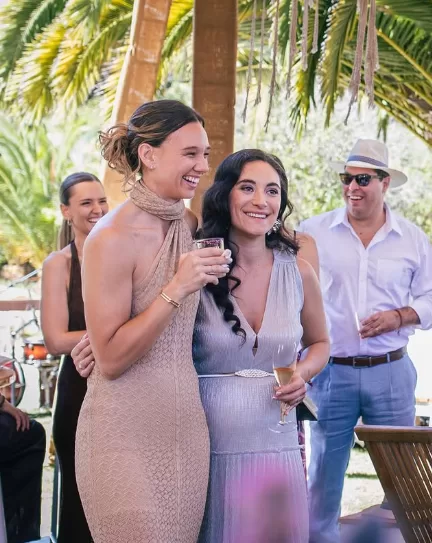 Christiane Endler y su esposa Sofía