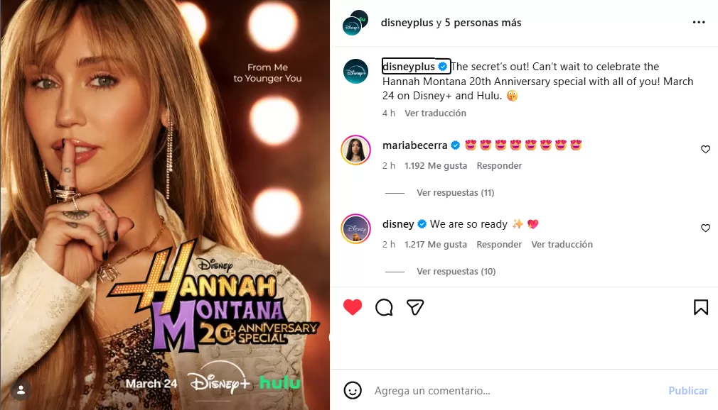 @disneyplus en Instagram