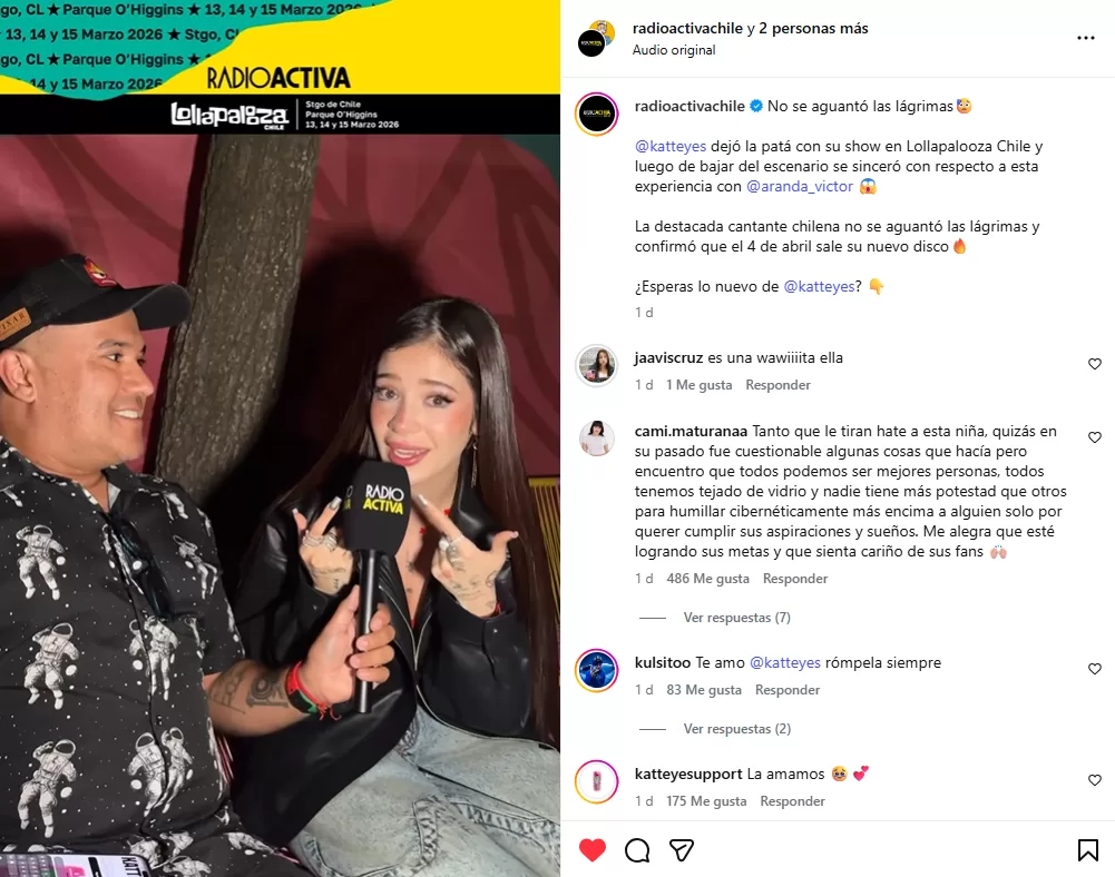 Radio Activa con Katteyes @radioactivachile