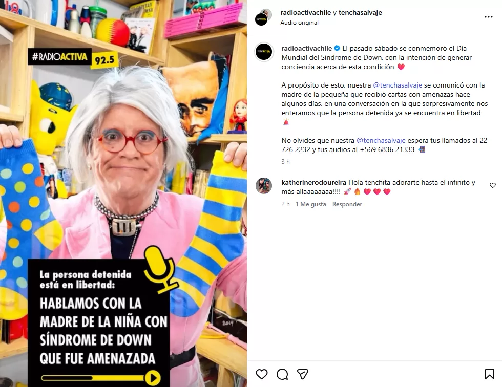 @radioactivachile en Instagram