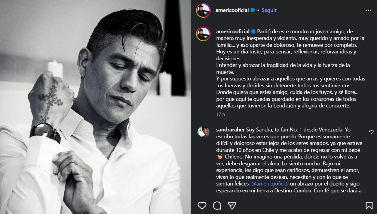 Instagram: americooficial