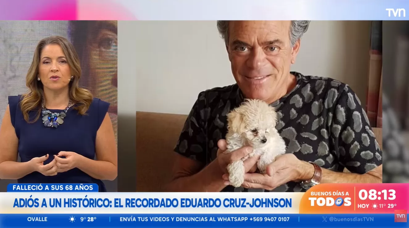 Despedida de Eduardo Cruz-Johnson en Buenos Días a Todos