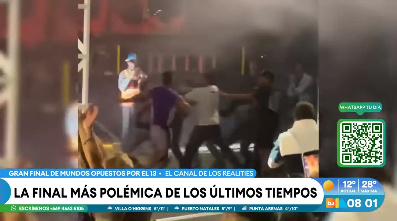 Momento de enfrentamiento de Daúd Gazale