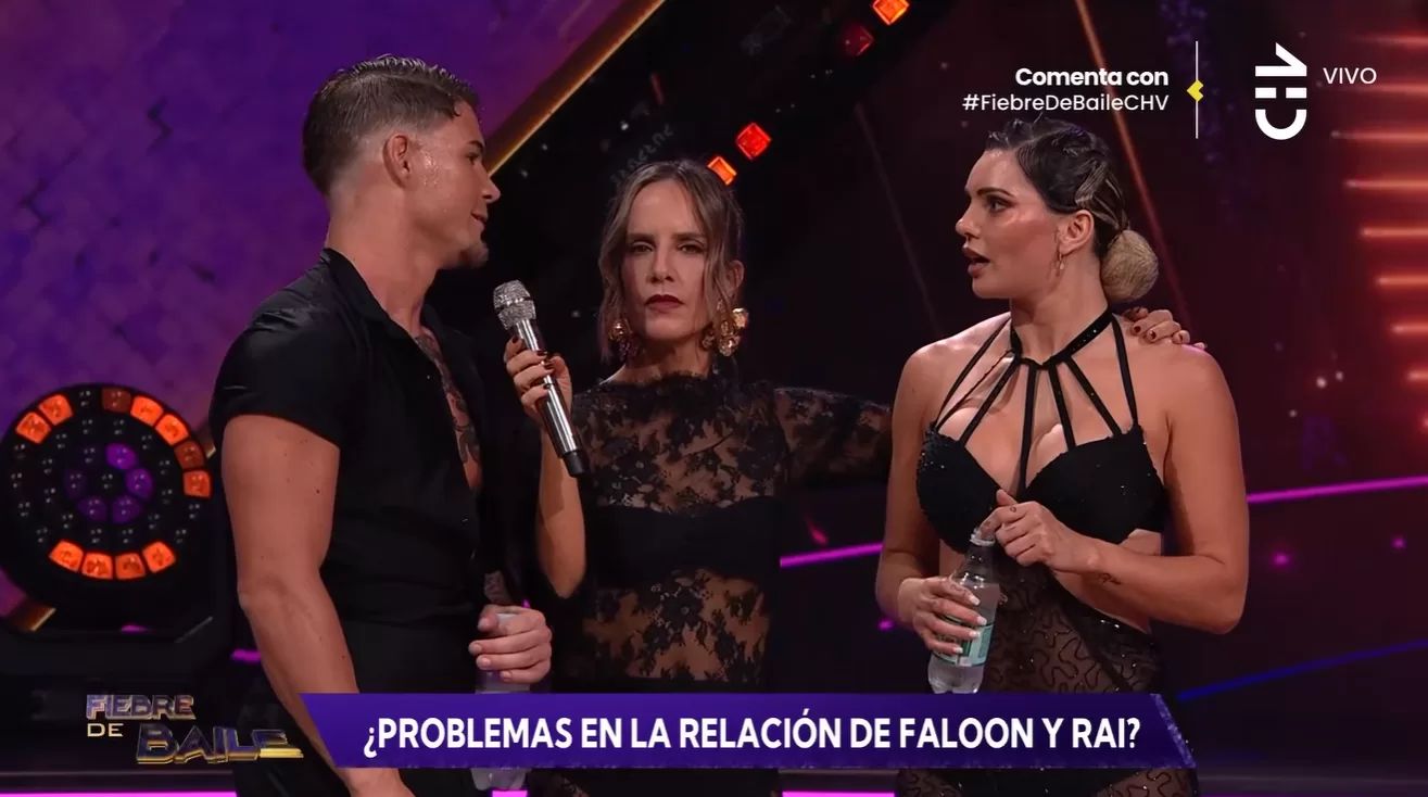 Triángulos de fuego en Fiebre de Baile