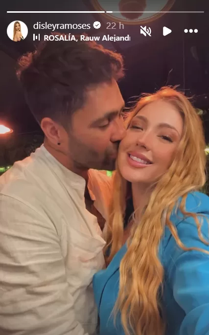 Disley Ramos con el Mago Jiménez