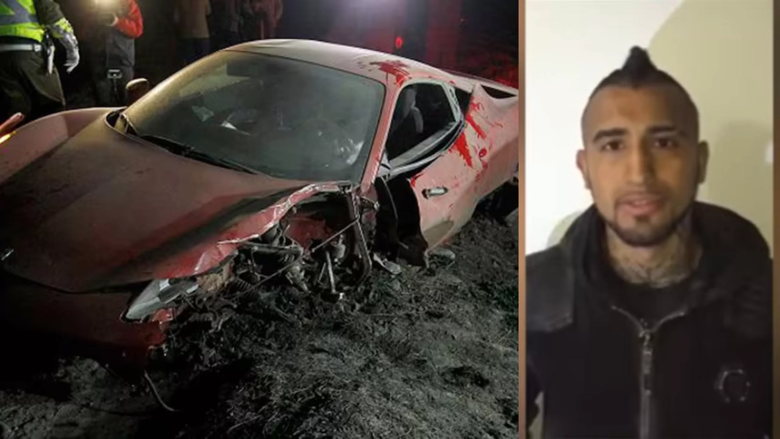 El Ferrari De Arturo Vidal Y Viral Declaración